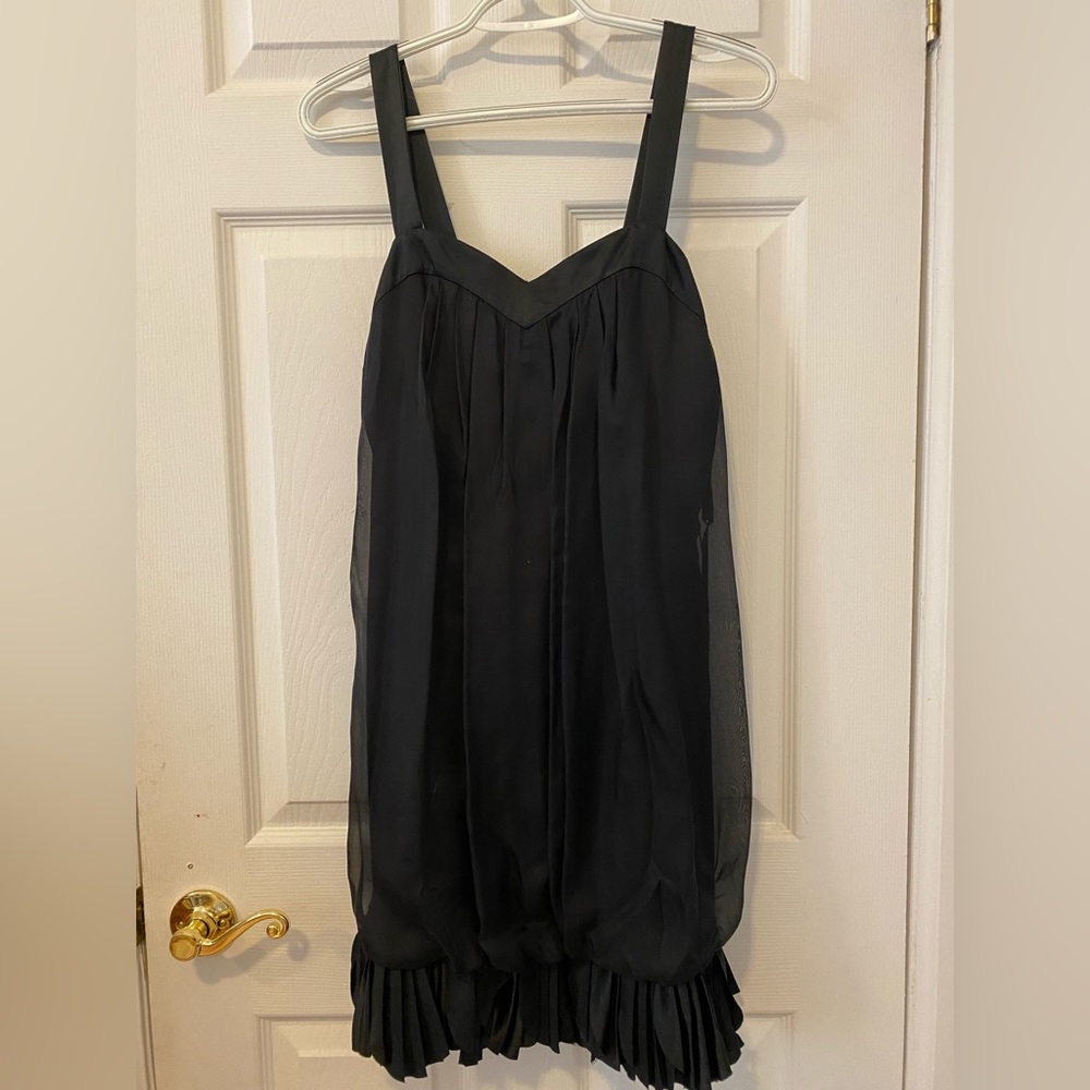 Rebecca Taylor black mini dress